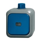 BUSCH-JAEGER - Wippkontrollschalter mit Glimmlampe 16A blau - Busch Duro 2000 WDI