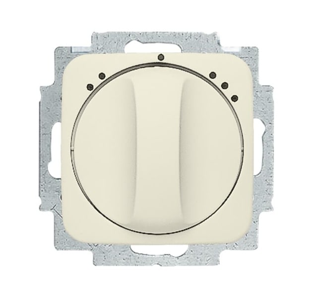 BUSCH-JAEGER - Lüfterschalter-Einsatz Symbol ''2-1-3'' ohne Nullstellung 1P weiß Duro 2000 SI