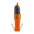 BUSCH-JAEGER - Steck-Glühlampe Schalter/Taster orange Glühlampe 24 V orange