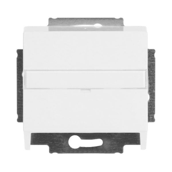 BUSCH-JAEGER - Zentralscheibe Kommunikations-Steckverbinder studioweiß - Plattform 63