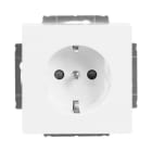 BUSCH-JAEGER - SCHUKO Steckdosen-Einsatz Safety+ studioweiß - Plattform 63