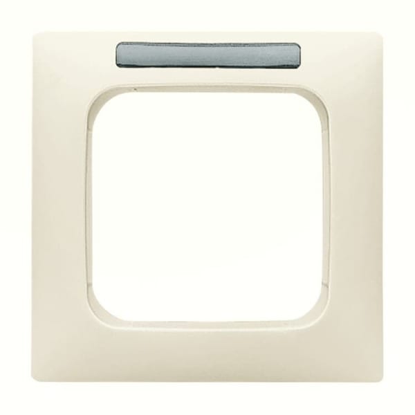 BUSCH-JAEGER - Abdeckrahmen mit Sichtfenster waagerecht 1-fach weiß - Busch-Duro 2000 SI Linear