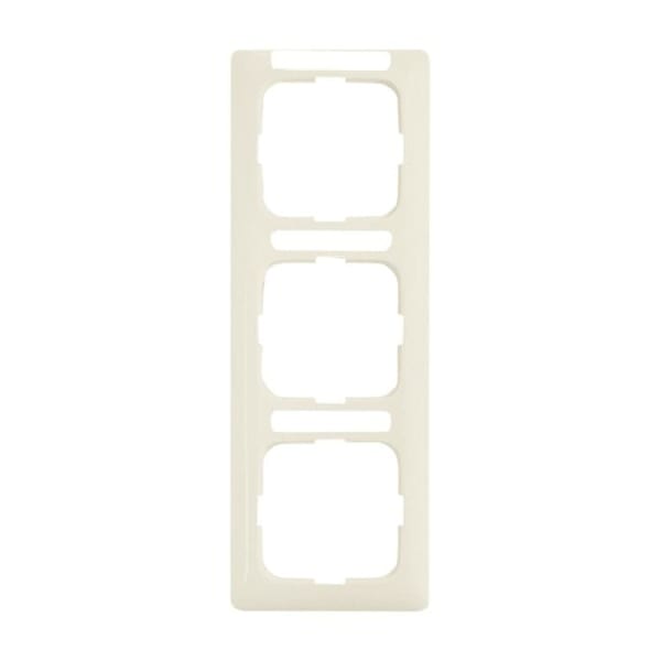BUSCH-JAEGER - Abdeckrahmen mit Sichtfenster senkrecht 3-fach weiß - Busch-Duro 2000 SI Linear