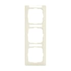 BUSCH-JAEGER - Abdeckrahmen mit Sichtfenster senkrecht 3-fach weiß - Busch-Duro 2000 SI Linear