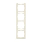 BUSCH-JAEGER - Abdeckrahmen mit Sichtfenster senkrecht 4-fach weiß - Busch-Duro 2000 SI Linear