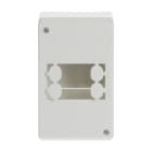 ABB - Automatengehäuse IP40 4PLE PCD4N Abmessungen: 95 mm x 160 mm x 65 mm