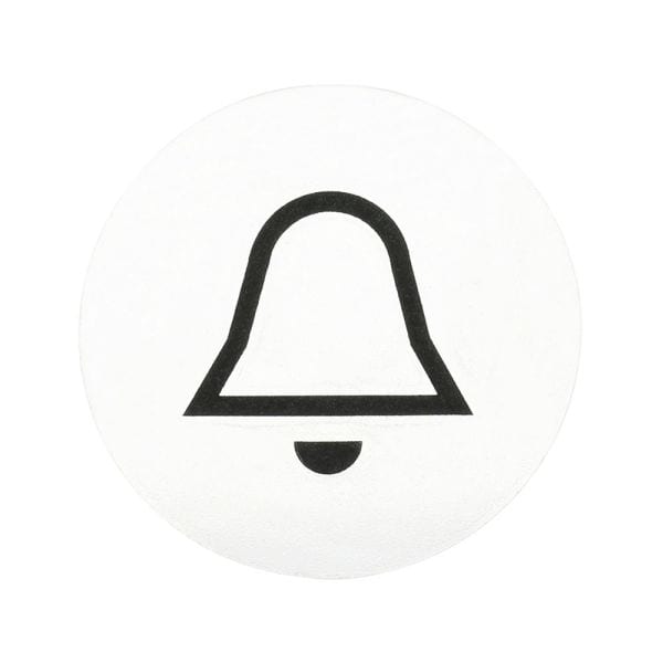 BUSCH-JAEGER - Selbstklebendes abtastbares Symbol Klingel - Plattform 63
