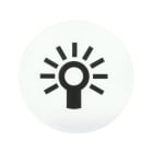 BUSCH-JAEGER - Selbstklebendes abtastbares Symbol Licht - Plattform 63