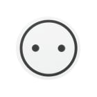 BUSCH-JAEGER - Selbstklebendes abtastbares Symbol Steckdose - Plattform 63