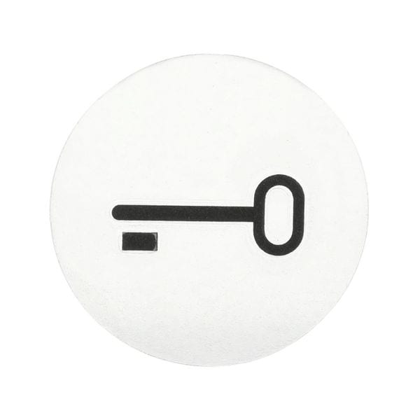 BUSCH-JAEGER - Selbstklebendes abtastbares Symbol Schlüssel - Plattform 63