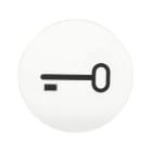 BUSCH-JAEGER - Selbstklebendes abtastbares Symbol Schlüssel - Plattform 63