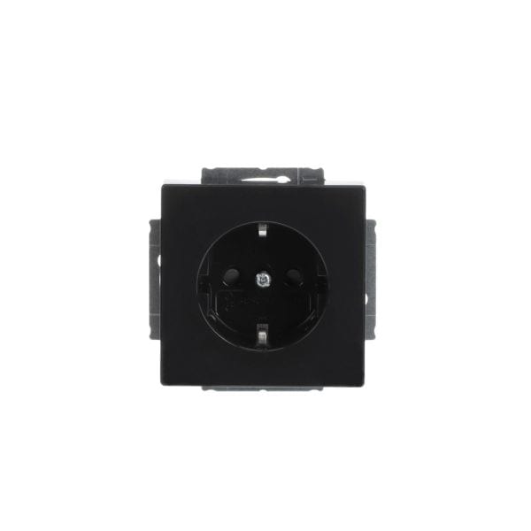 BUSCH-JAEGER - SCHUKO Steckdosen-Einsatz Safety+ anthrazit - Plattform 63
