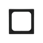 BUSCH-JAEGER - Zwischenring Telekommunikationseinsätze 50 x 50 mm anthrazit - Plattform 63