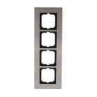 BUSCH-JAEGER - Abdeckrahmen 4-fach edelstahl - carat