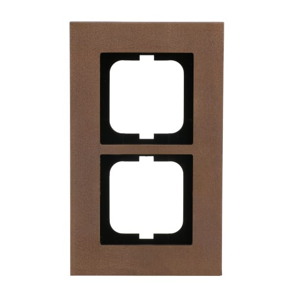 BUSCH-JAEGER - Abdeckrahmen 2-fach bronze - carat