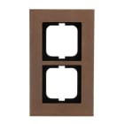 BUSCH-JAEGER - Abdeckrahmen 2-fach bronze - carat