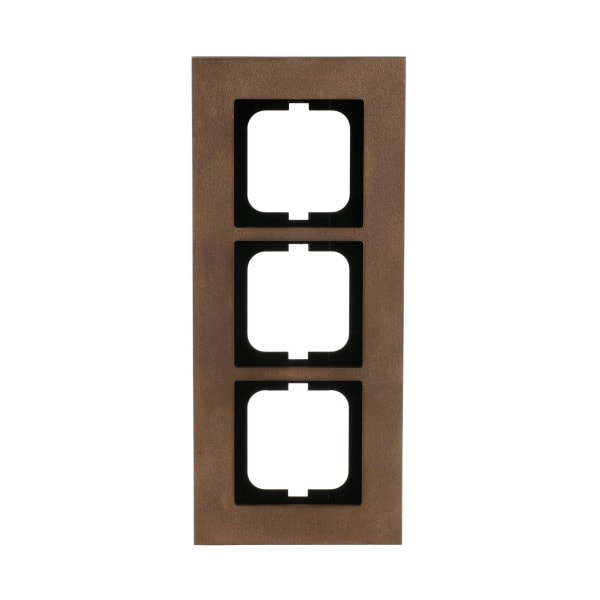 BUSCH-JAEGER - Abdeckrahmen 3-fach bronze - carat