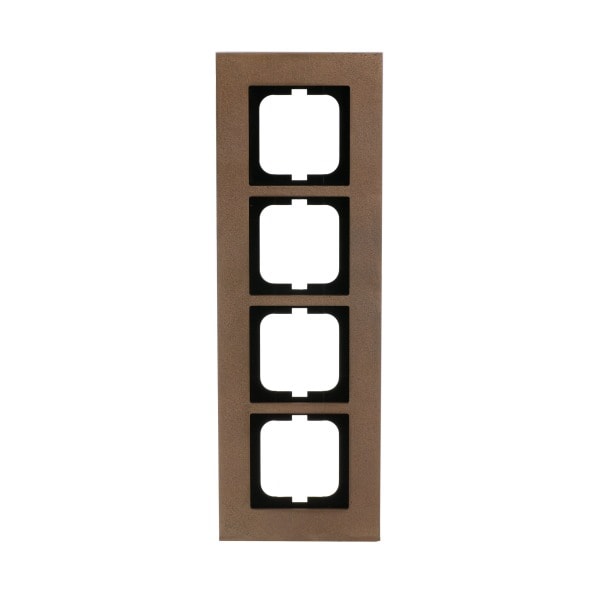 BUSCH-JAEGER - Abdeckrahmen 4-fach bronze - carat