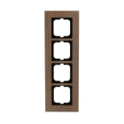 BUSCH-JAEGER - Abdeckrahmen 4-fach bronze - carat