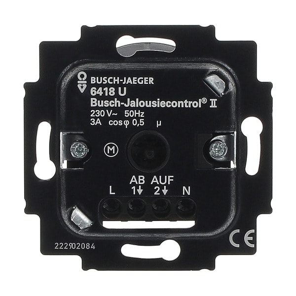 BUSCH-JAEGER - Busch-Jalousiecontrol II Jalousie-Basis-Einsatz 230 V (2-Draht)