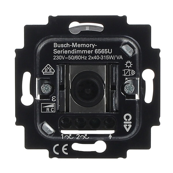 BUSCH-JAEGER - Busch-Serien-Tastdimmer UP, RC, 45-315 W