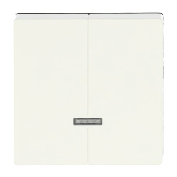 BUSCH-JAEGER - Bedienelement 2-fach für Dimmer mit Glimmlampe elfenbeinweiß - Plattform 63