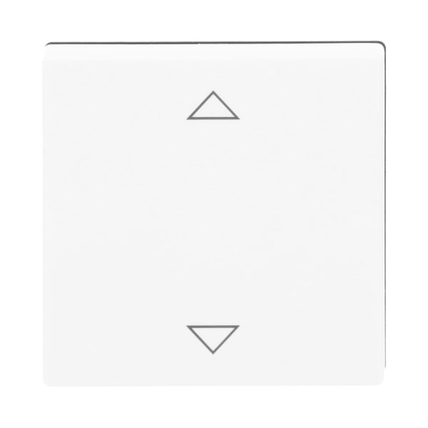 BUSCH-JAEGER - Busch-Jalousiecontrol II 1 fach Bedienelemen studioweiß - Plattform 63