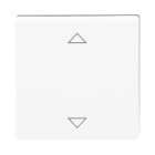 BUSCH-JAEGER - Busch-Jalousiecontrol II 1 fach Bedienelemen studioweiß - Plattform 63
