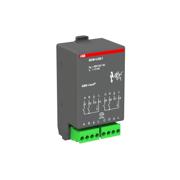 ABB - BE/M4.230.1 Binäreingangsmodul, 4fach, 230 V
