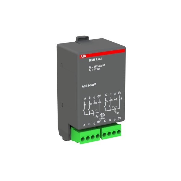 ABB - BE/M4.24.1 Binäreingangsmodul, 4fach, 24 V