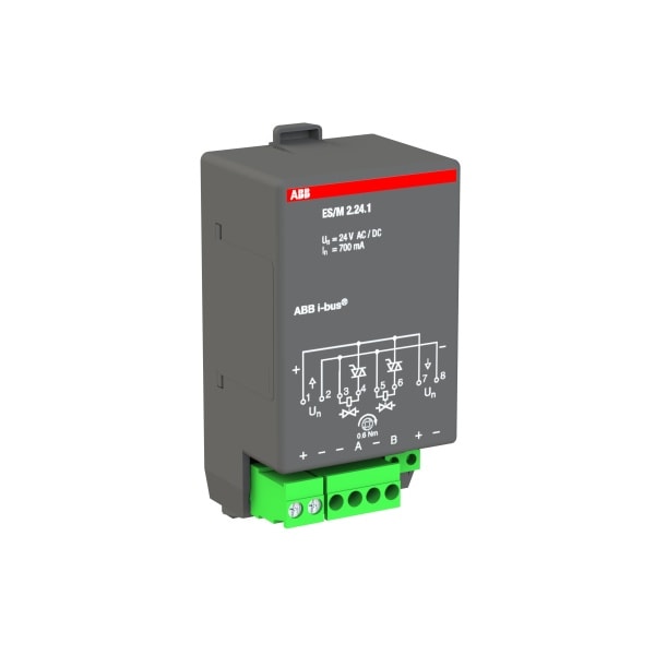 ABB - ES/M2.24.1 Elektronisches Schaltaktormodul, 2fach, 24 V