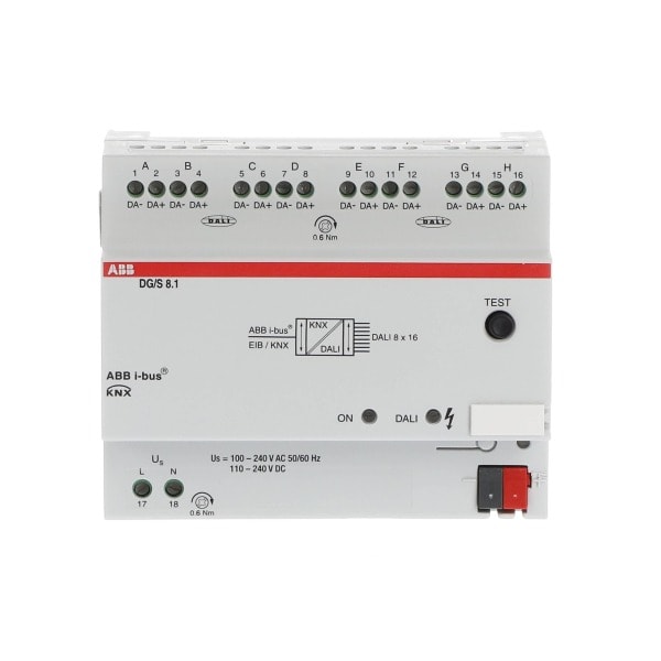 ABB - DG/S8.1 DALI-Gateway, 8fach, REG