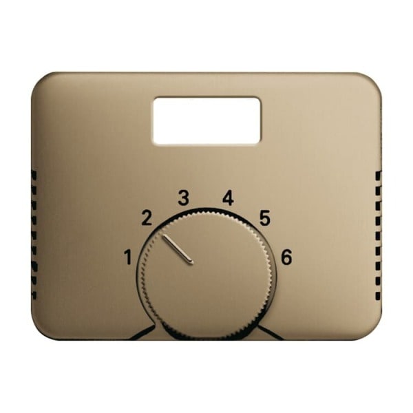 BUSCH-JAEGER - Zentralscheibe mit Skala 1..6 für Temperaturregler Drehknopf bronze-alpha