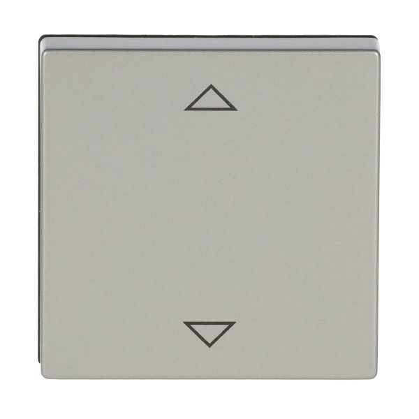 BUSCH-JAEGER - Busch-Jalousiecontrol II 1 fach Bedienelement edelstahl - pur edelstahl