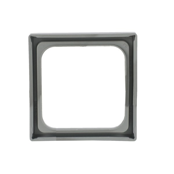 BUSCH-JAEGER - Zwischenring Telekommunikationseinsätze 50 x 50 mm edelstahl - pur edelstahl