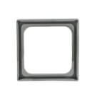 BUSCH-JAEGER - Zwischenring Telekommunikationseinsätze 50 x 50 mm edelstahl - pur edelstahl