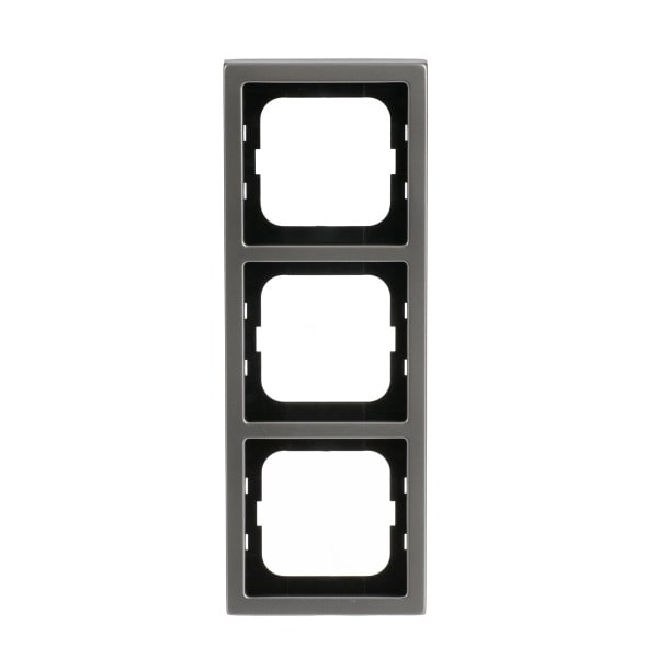 BUSCH-JAEGER - Abdeckrahmen 3-fach edelstahl - pur edelstahl