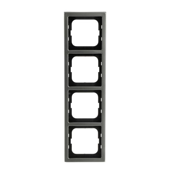 BUSCH-JAEGER - Abdeckrahmen 4-fach edelstahl - pur edelstahl