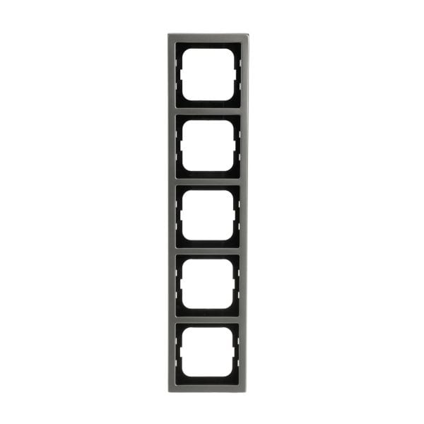 BUSCH-JAEGER - Abdeckrahmen 5-fach edelstahl - pur edelstahl