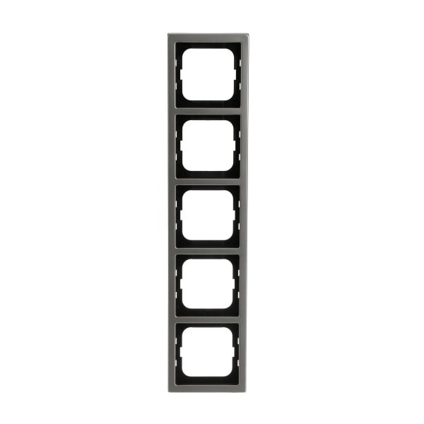 BUSCH-JAEGER - Abdeckrahmen 5-fach edelstahl - pur edelstahl