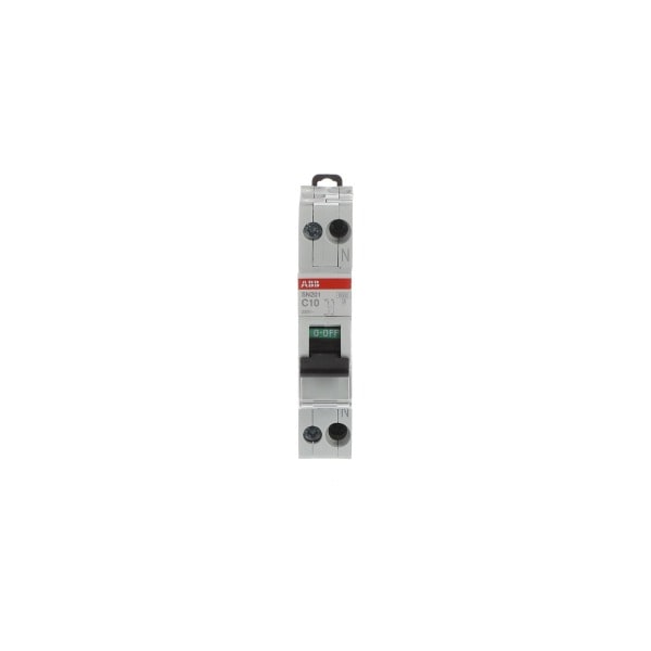 ABB - Leitungsschutzschalter Schmalbau 1+N-polig Charakteristik C 10A 6kA