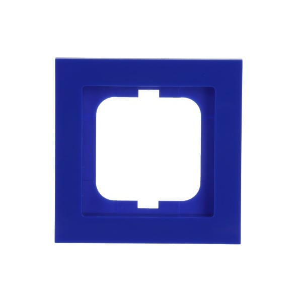 BUSCH-JAEGER - Abdeckrahmen 1-fach blau - Busch-axcent
