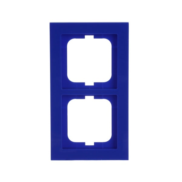 BUSCH-JAEGER - Abdeckrahmen 2-fach blau - Busch-axcent