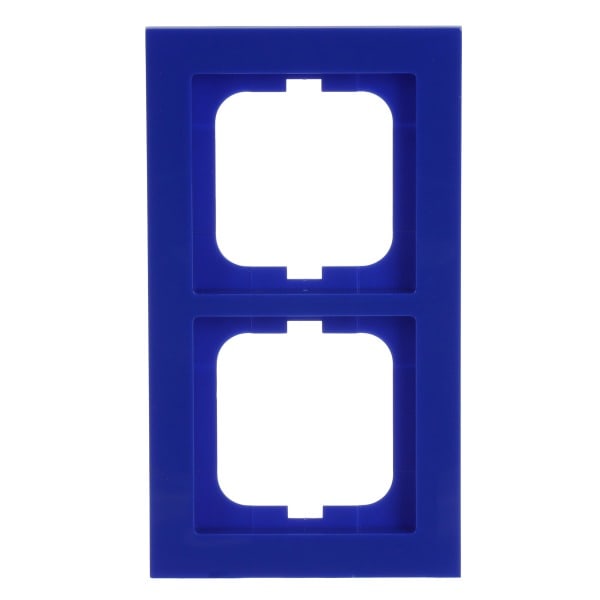 BUSCH-JAEGER - Abdeckrahmen 2-fach blau - Busch-axcent