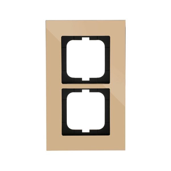 BUSCH-JAEGER - Abdeckrahmen 2-fach gold - carat