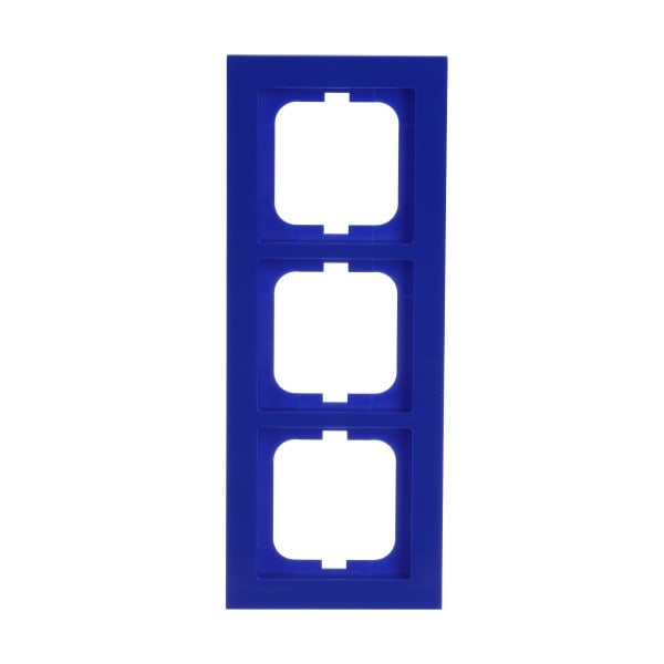 BUSCH-JAEGER - Abdeckrahmen 3-fach blau - Busch-axcent