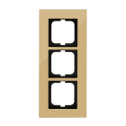 BUSCH-JAEGER - Abdeckrahmen 3-fach gold - carat