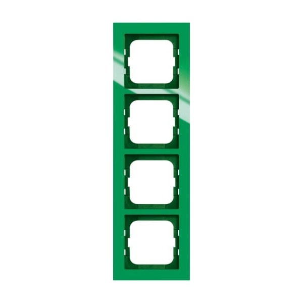 BUSCH-JAEGER - Abdeckrahmen 4-fach grün - Busch-axcent