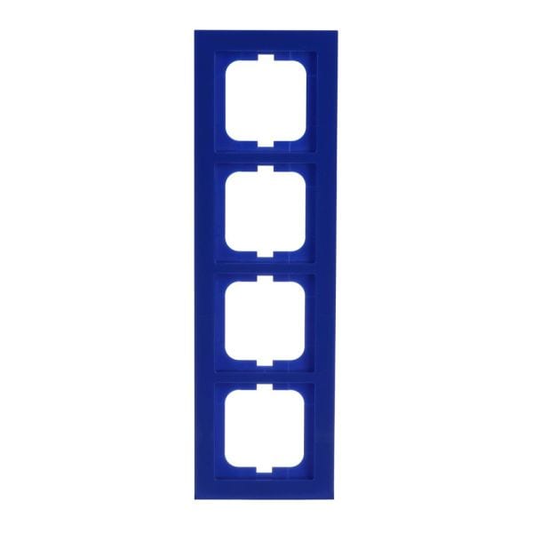 BUSCH-JAEGER - Abdeckrahmen 4-fach blau - Busch-axcent