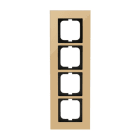 BUSCH-JAEGER - Abdeckrahmen 4-fach gold - carat
